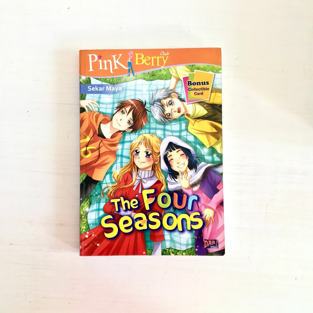( OBRAL BUKU NOVEL ORIGINAL MURAH ) Preloved Novel Anak-Anak Remaja Pinkberry Club - The Four Season