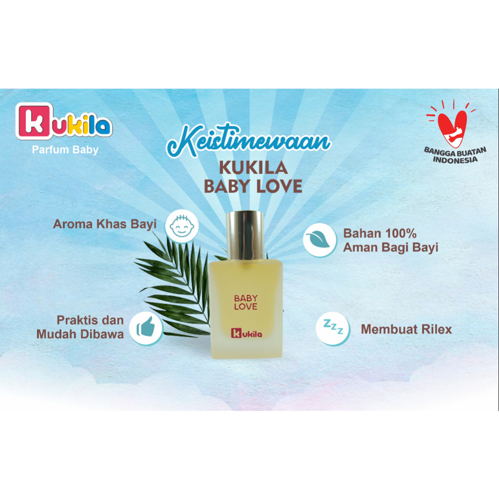 GHA kukila baby love  Kukila Parfum Anak bayi tahan lama