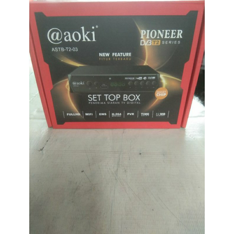 set top box @aoki pioneer ASTB-T2-03