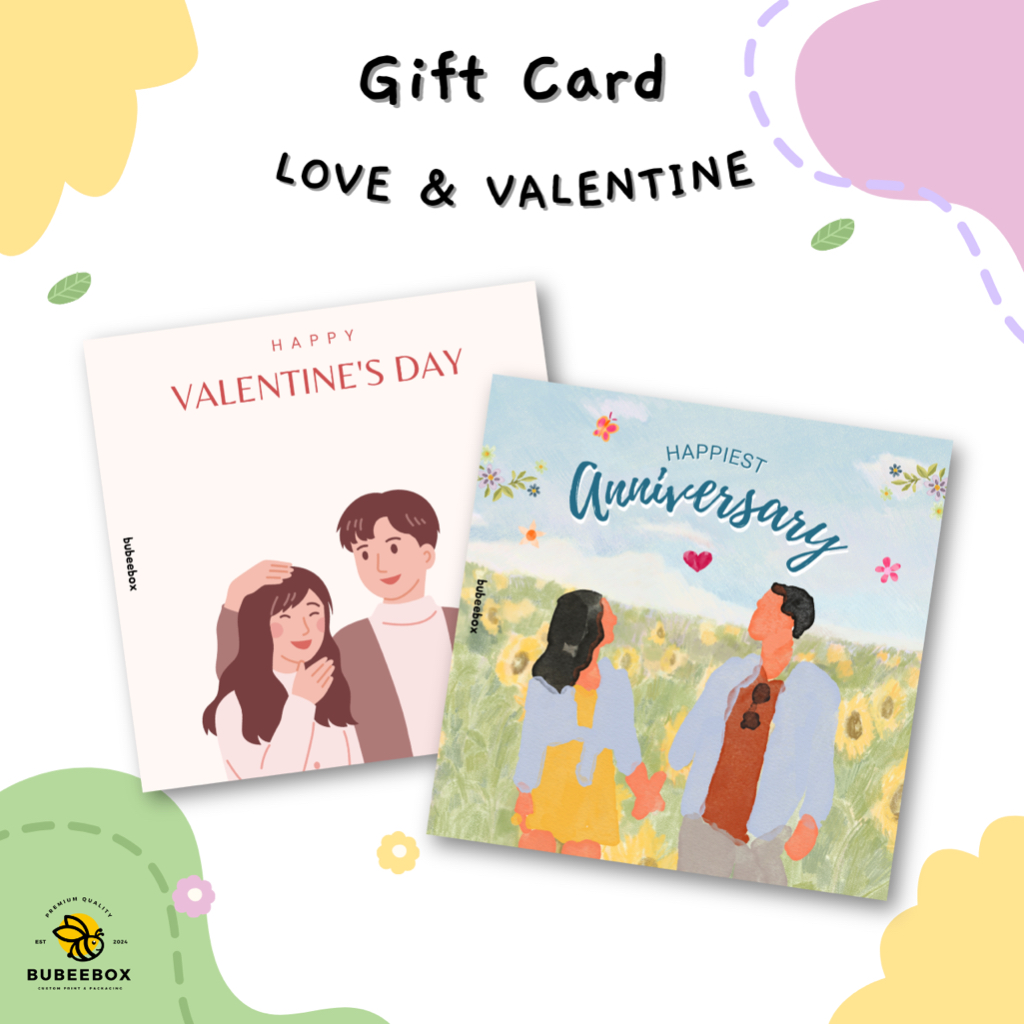 

Alas Packaging Mini Gift Valentine Love / Alas Custom Gift Card / Alas Kertas Premium / Alas Kemasan Gelang Aksesoris