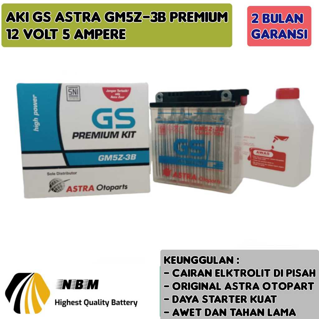 Aki motor Mio sporty/smile/Vega ZR/FIZ R/Supra x lama/supra fit lama/Honda grand/Jupiter Burhan/Jupi
