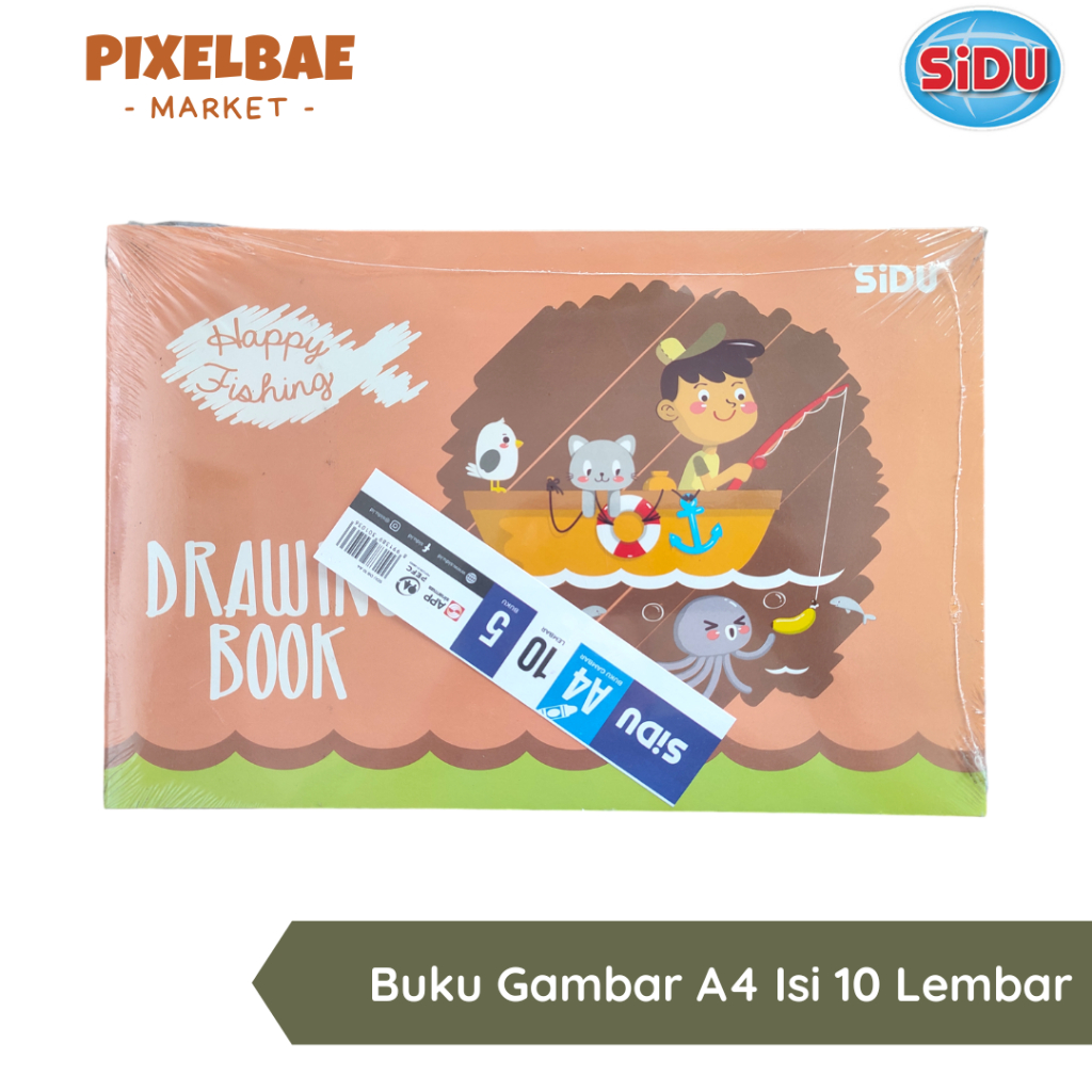 

BUKU GAMBAR SIDU A4 ISI 10 LEMBAR ECER