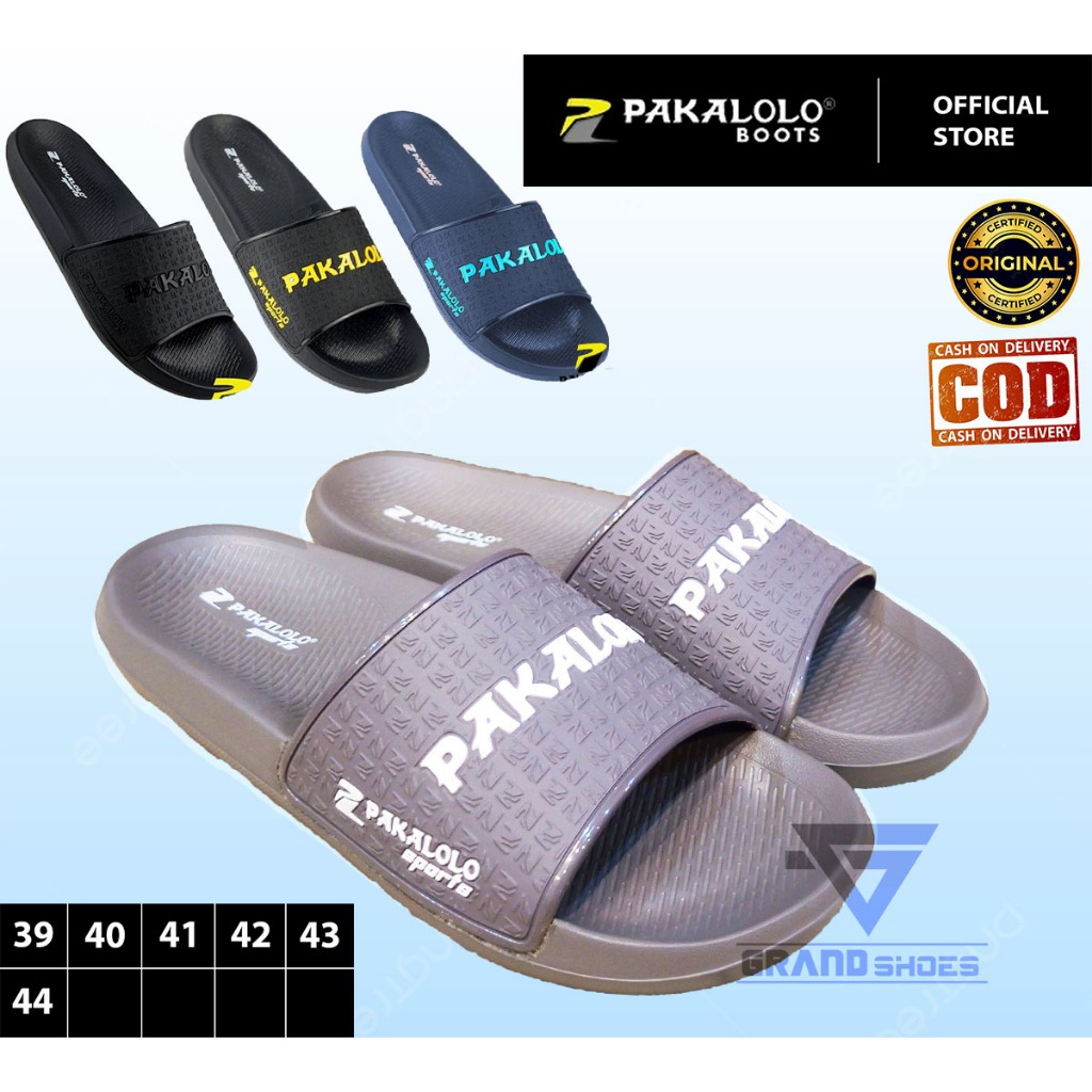 Pakalolo Venom by grado sandal slop pria casual slip on karet ringan anti air original