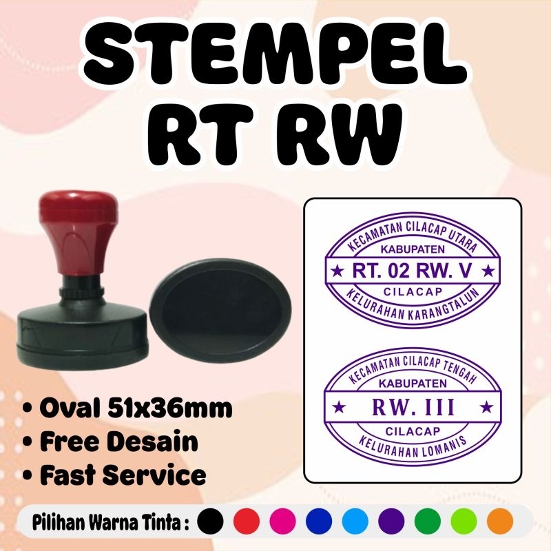 

stempel rt rw