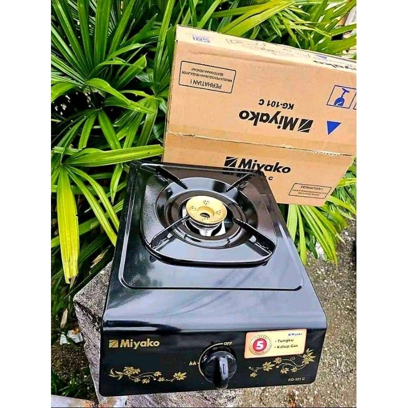Kompor Miyako 1 Tungku KG-101S / Kompor Gas Miyako 1 Tungku