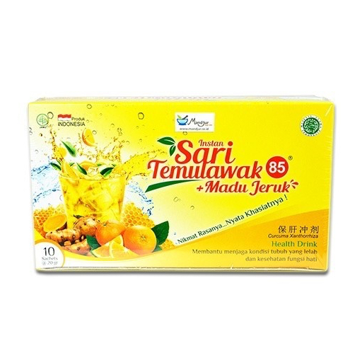 

Sari Temulawak 85 Obat Herbal Hati Hepatitis Madu Lemon