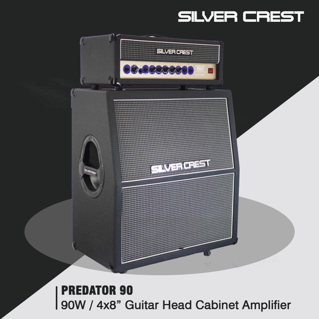 Jual Silver Crest Predator 90 Head Cabinet Amplifier Gitar