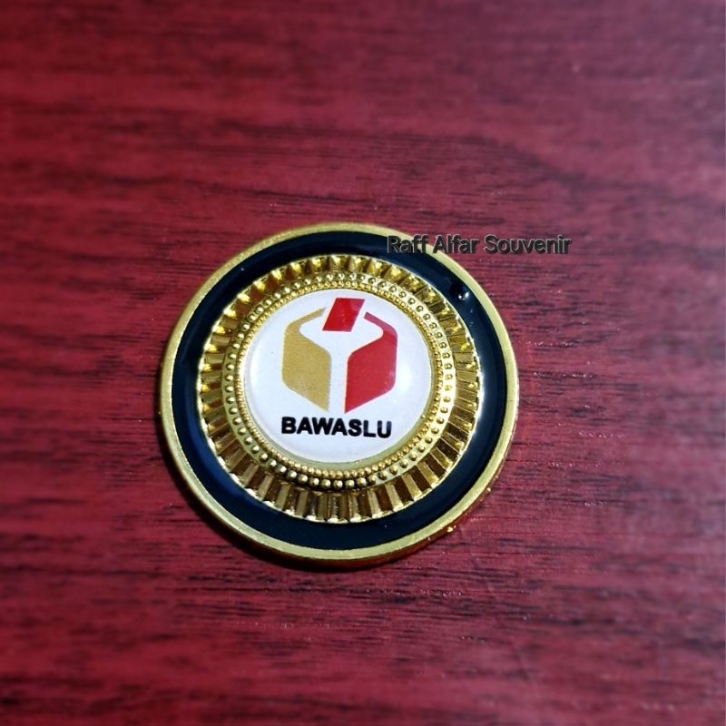 Bawaslu pin - lencana bawaslu magnet