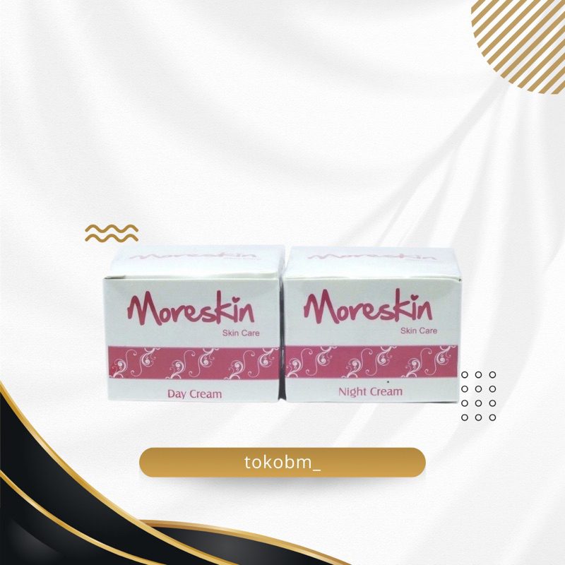 MORESKIN DAY AND NIGHT CREAM ORIGINAL NASA - KRIM PAGI DAN MALAM