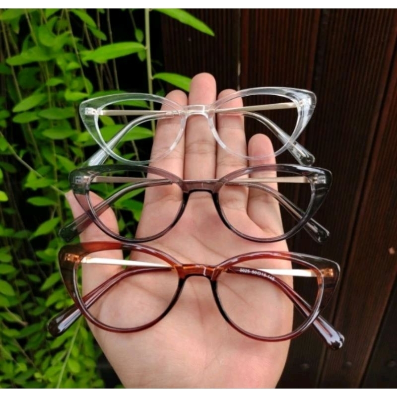 Frame Kacamata Minus Cat Eye 5025 (MUKA KECIL) | Kacamata Photocromic | Kacamata Antiradiasi | Kacam