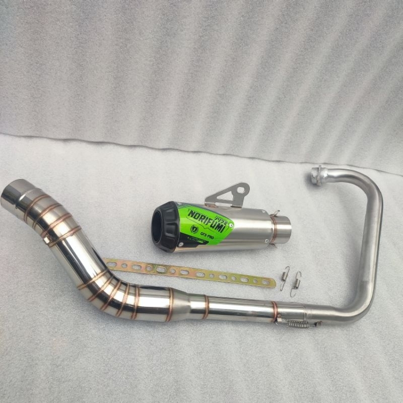 Knalpot Kolong CRF KLX Dtracker 150 Norifumi