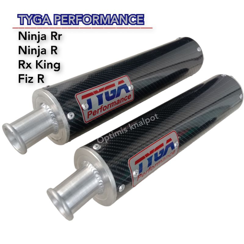 Knalpot Tyga Performance Ninja 2 tak Fiz R Rx King /Ninja Rr R