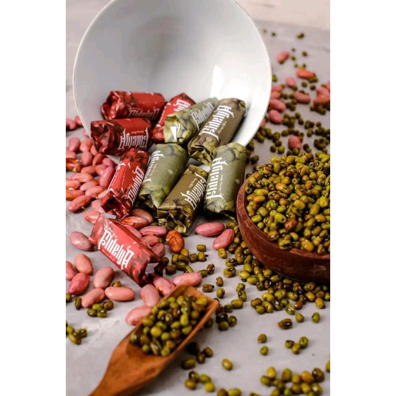 

Dodol garut kacang merah mix kacang hijau 250 gr (makan khas garut)