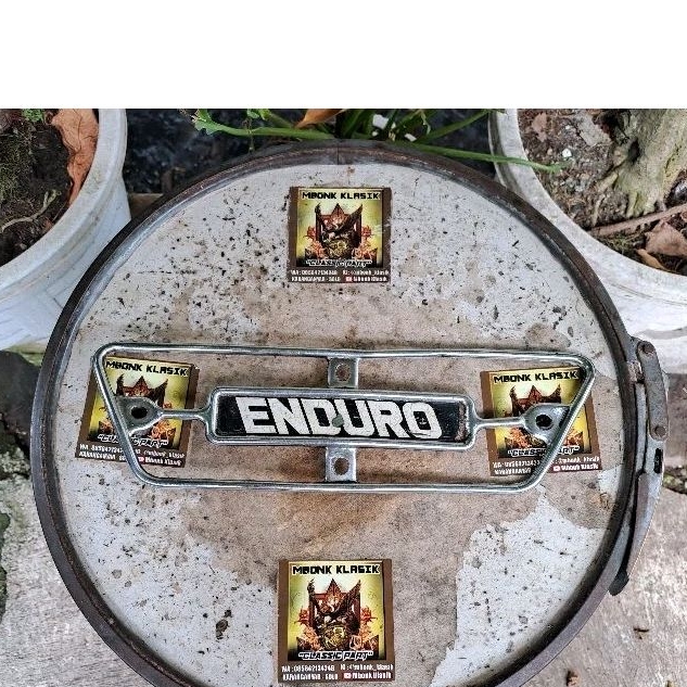 ram cover knalpot yamaha dt 100 enduro ORIGINAL panel knalpot yamaha dt100 enduro tameng pelindung k