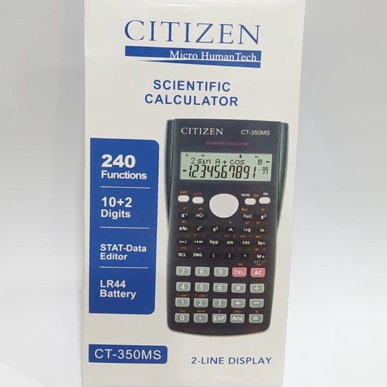 

KODE E46U KALKULATOR SCIENTIFIE RUMUS CITIZEN CT35MS Office Stationary Kantor KINCIZEN FX 35MS WARNA 35 C UNGU PINK