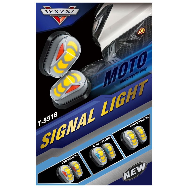 Lampu sein /lampu sen Tempel Bulat lampu variasi motor