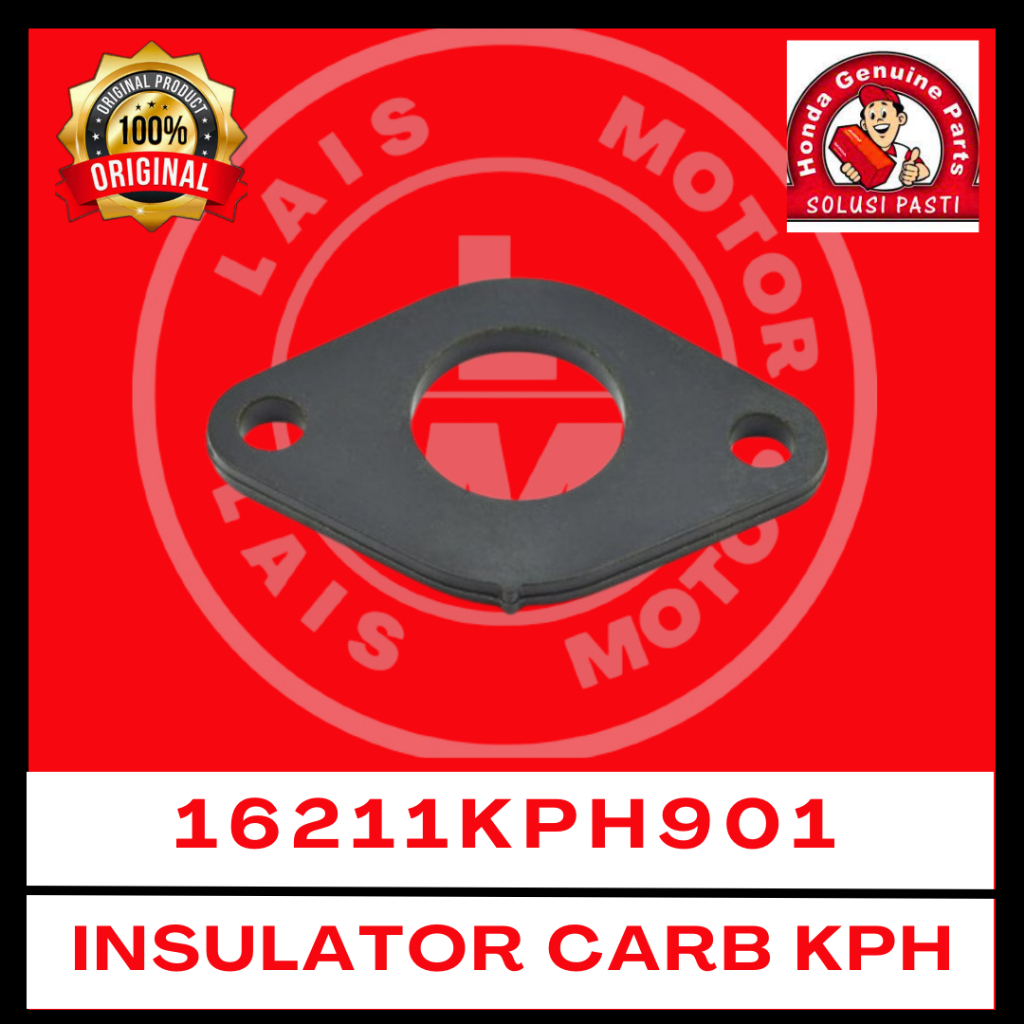 Karet Insulator Karbu KPH Karisma, Supra X 125 16211KPH901 ORI AHM