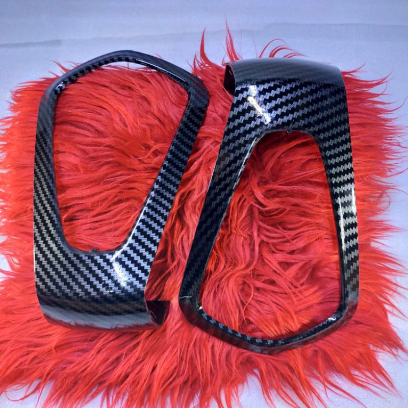 COVER STOPLAMP CARBON WTP HITAM YAMAHA GRAND FILANO