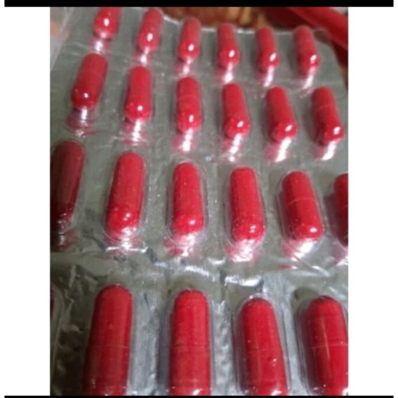 obat kuat blister (kapsul merah darah)