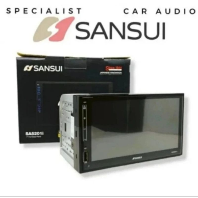 Headunit Deckless Sansui 7 Inch SA 52011/ Deckless MP5 For Universal