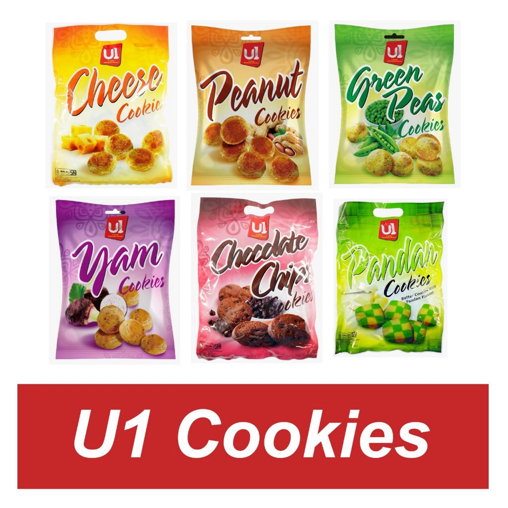 

U1 Cookies ALL VARIAN Berat 300gr Exp Oktober 2025 PROMO HALAL