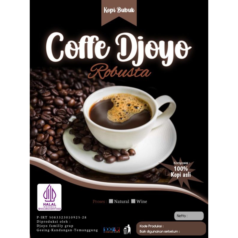 

Kopi Bubuk Coffe Djoyo