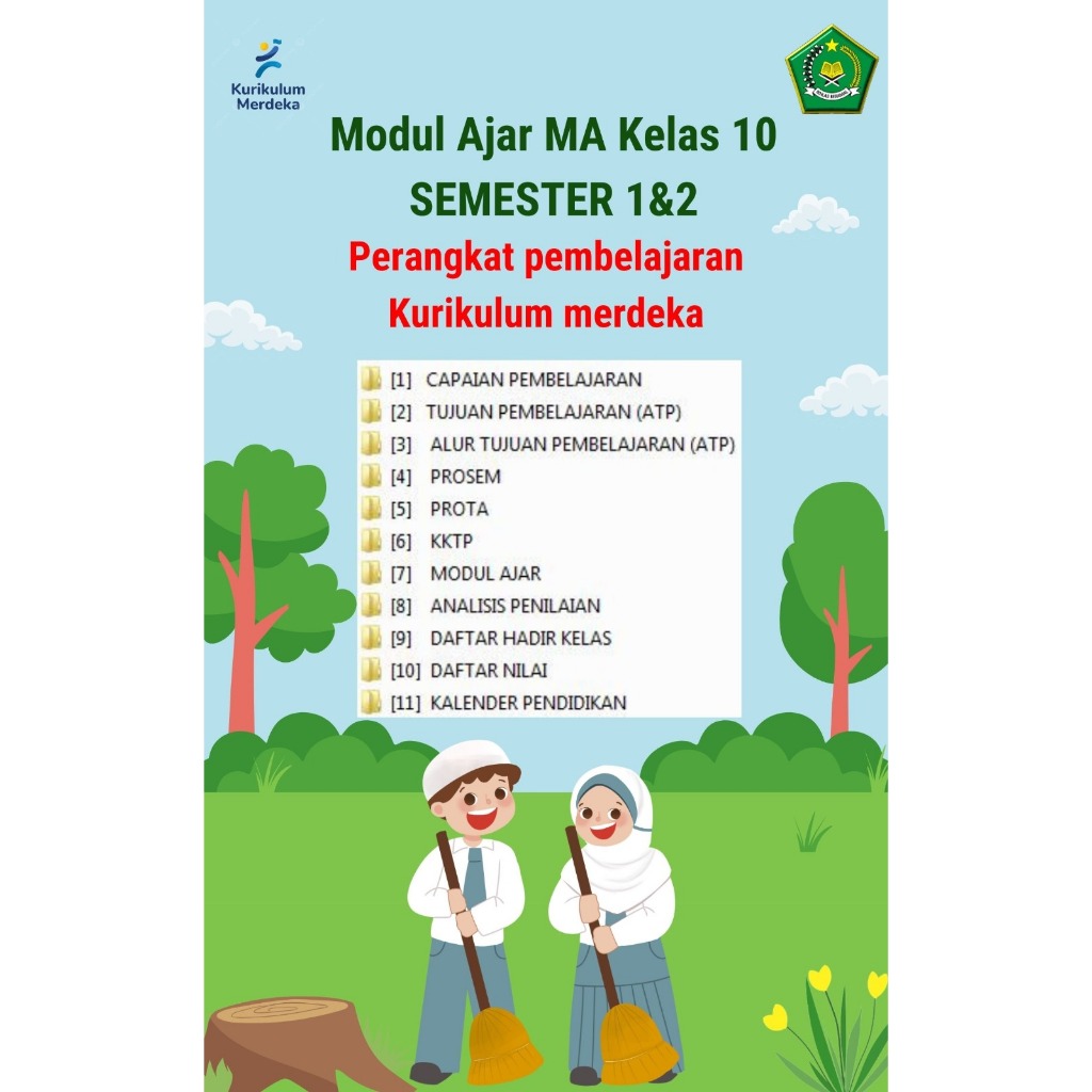 

MODUL AJAR MTS KLS 8 KURIKULUM MERDEKA SEMESTER `1&2