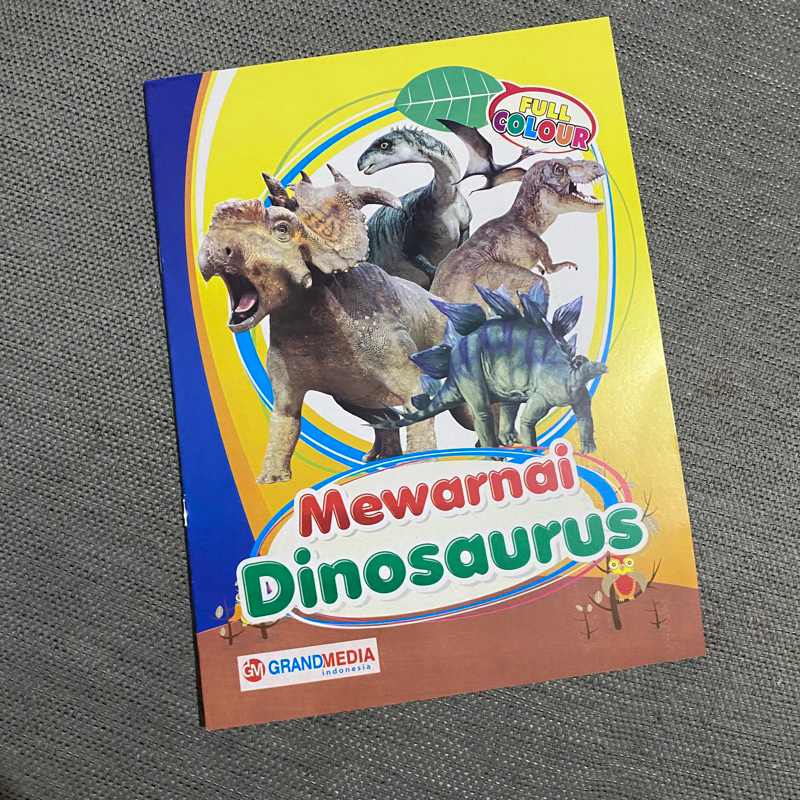 

Aneka Buku Mewarnai - Belajar Mewarna Contoh Full Colour Binatang Dinosaurus Buah Sayur Bunga Serangga Burung Ikan Laut Transportasi Alat Berat Kapal Pesawat Alam