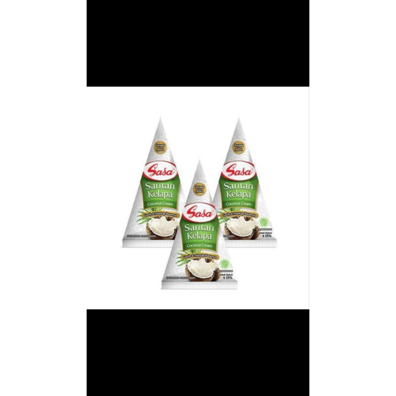 

Santan kelapa cream coconut Sasa 65Ml