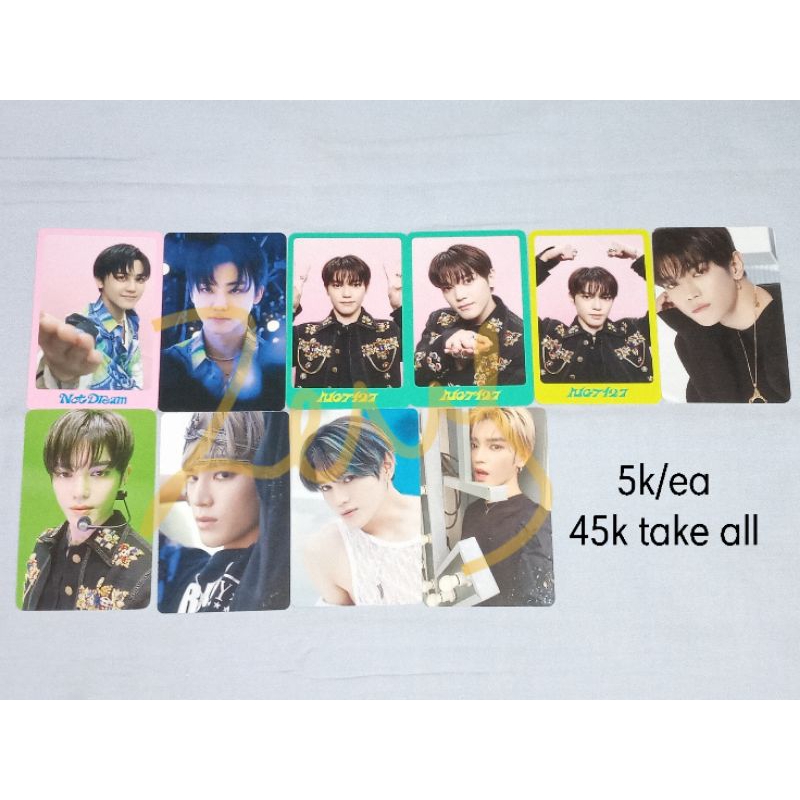 JAEMIN TAEYONG Photocard Dicon Official [NCT DREAM NCT 127]