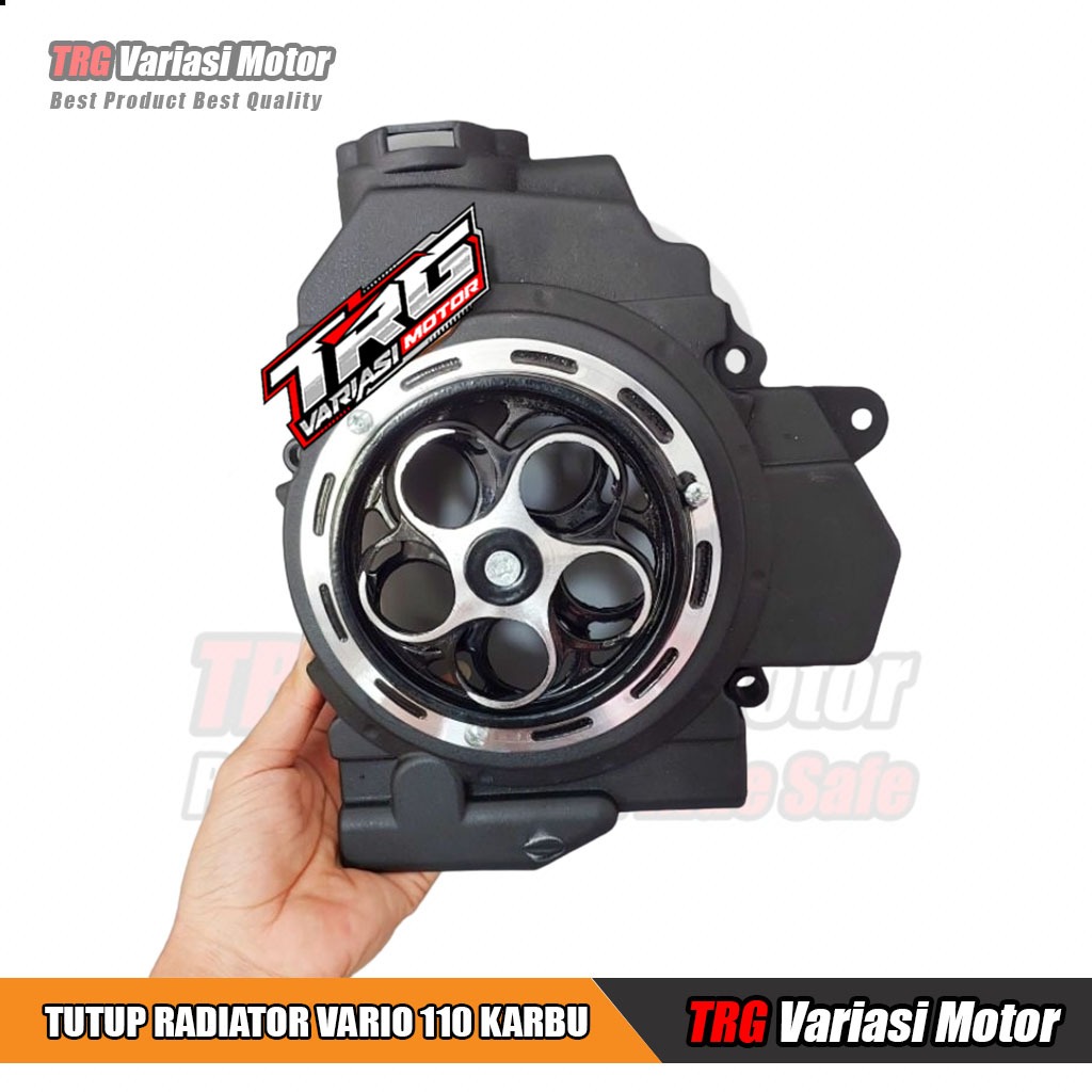 Tutup Radiator Vario 110 Karbu Cover Radiator Vario 110 Karbu Set Spinner PNP Vario 110 Karbu 2006-2