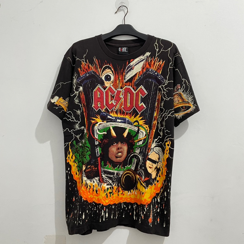 Vintage 90’s ACDC AOP Tshirt