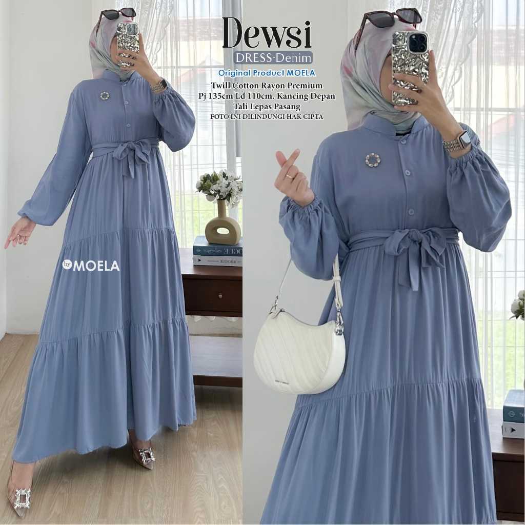 Dewsi Dress Polos / Moela Brand