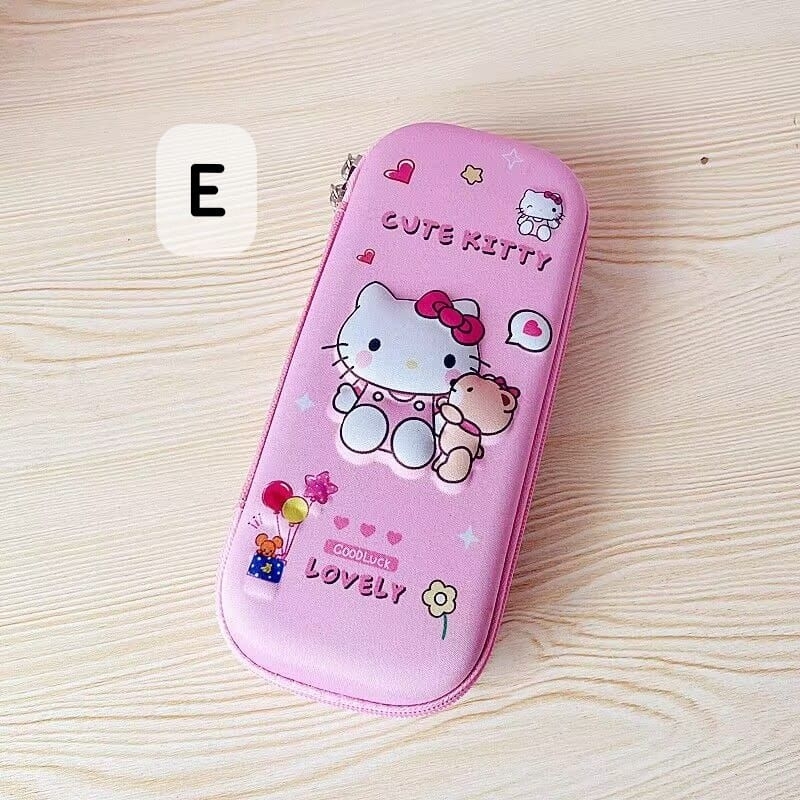 

Kotak Pensil 3 Dimensi Karakter Sanrio My Melody Hello Kitty