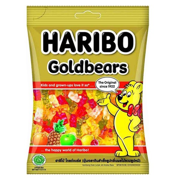 

80gr Haribo Goldbears Permen