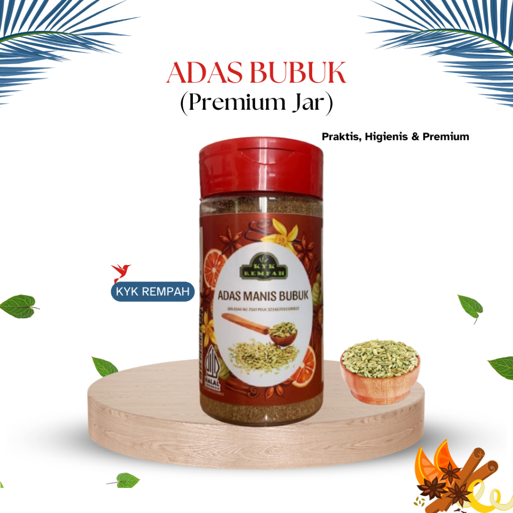 

Adas UTUH Premium [ JAR ] | Adas Manis Bumbu Dapur Praktis