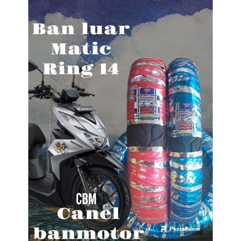 COD Ban luar motorTUBELES Ukuran 89  99 Ring 14 EPR Bestone Zigma Murah