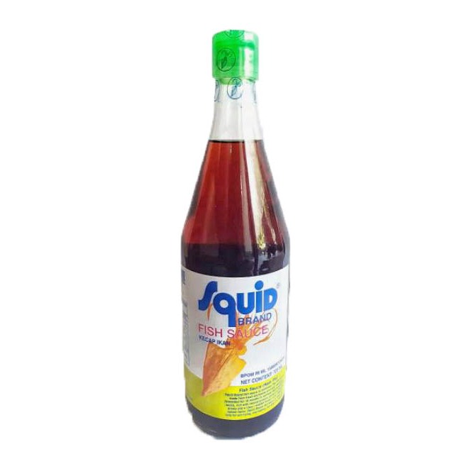 

SQUID brand Fish Sauce /Kecap Ikan (Thailand) 725ml