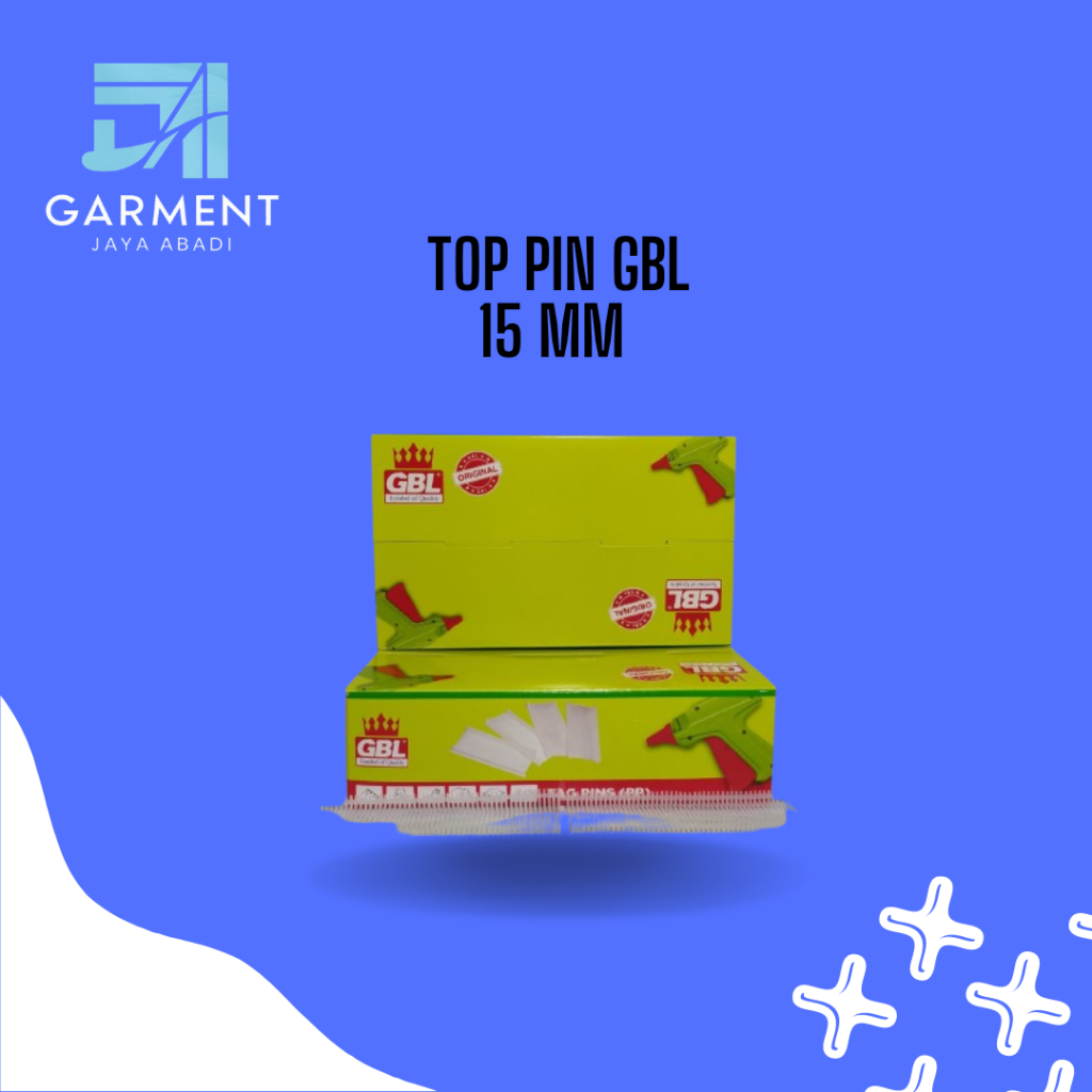 

Top Pin / Tag Pin GBL 15 MM 5000 Pcs Premium Product