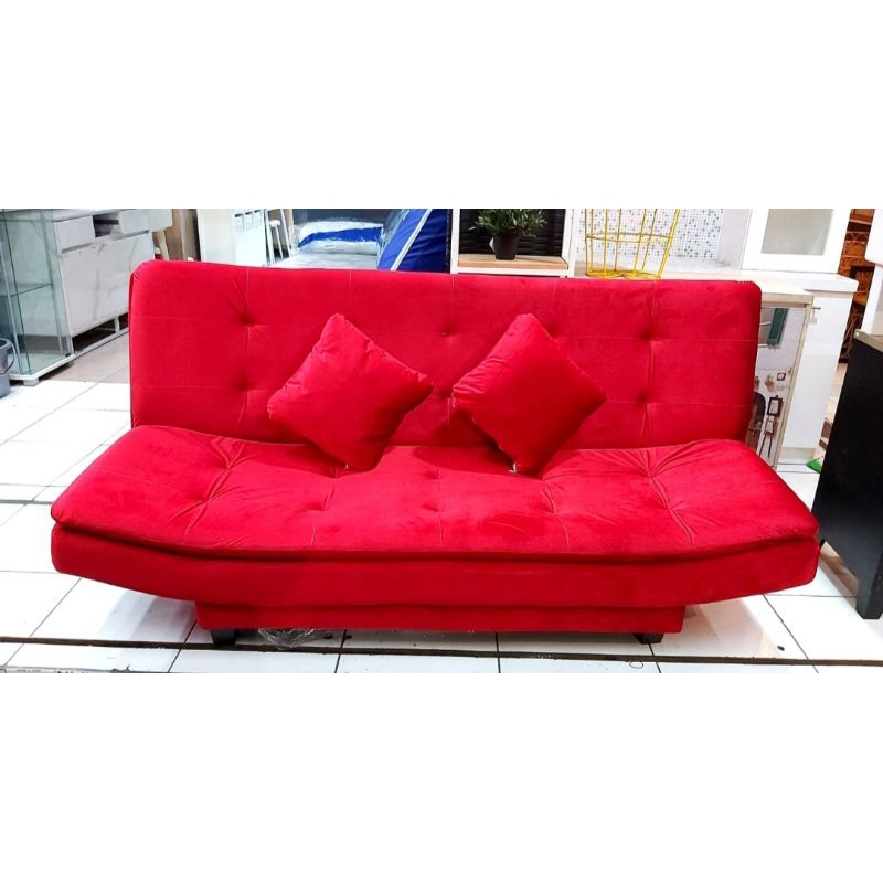 SOFABED KOREA SOFABED MINIMALIS PROMO SOFA MINIMALIS buludru SOFABED buludru