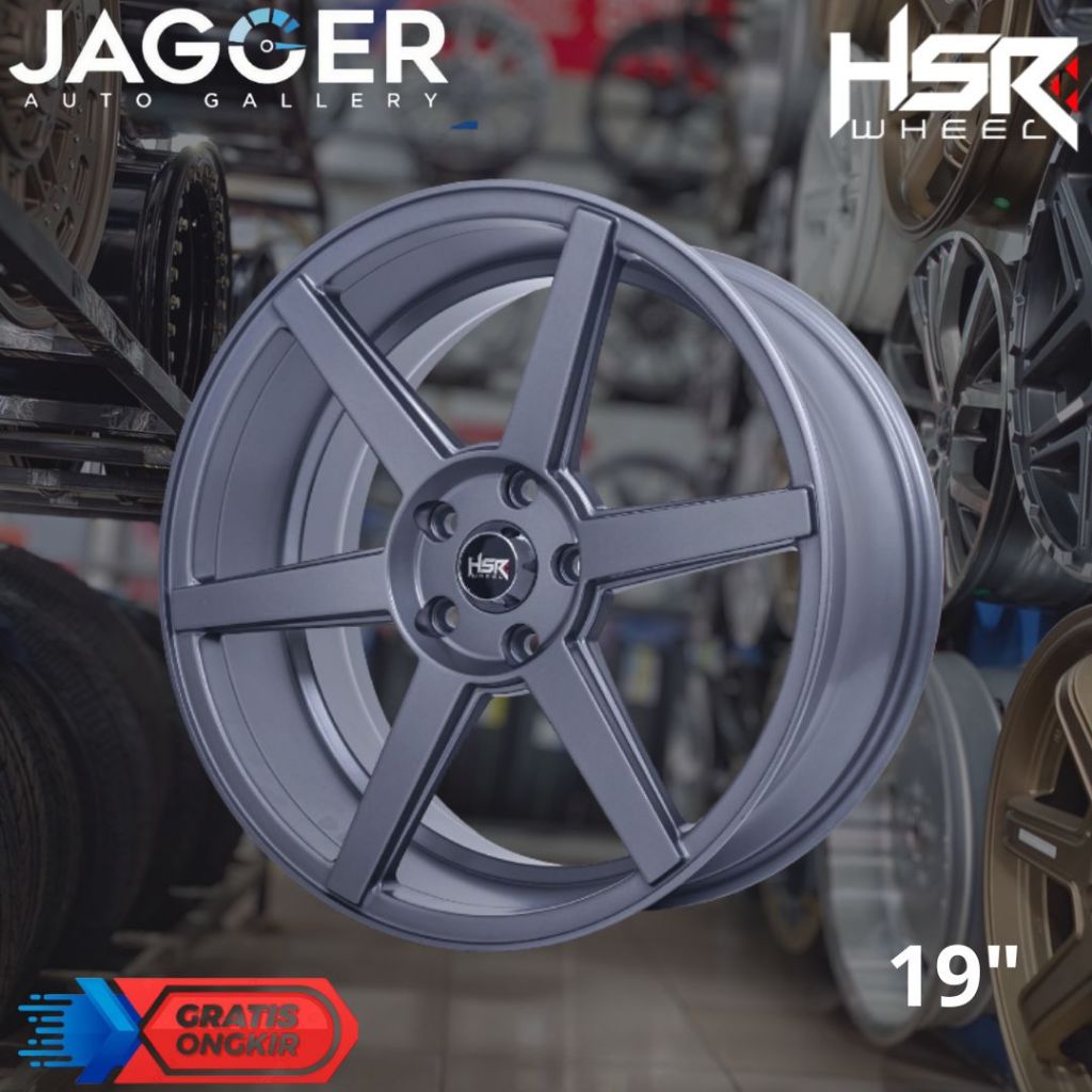 velg mobil ring 19 terlaris untuk mobil crv, hrv, civic, rush, terios original HSR NE6