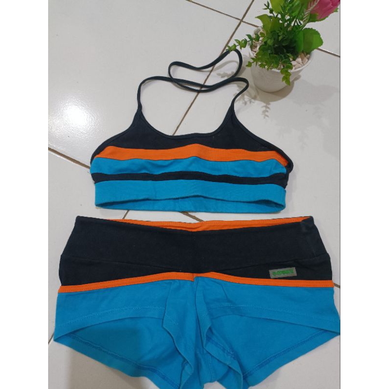 PRELOVED BAJU SENAM/AEROBIC/SETELAN SENAM/SET AEROBIC/BAJU SENAM MURAH