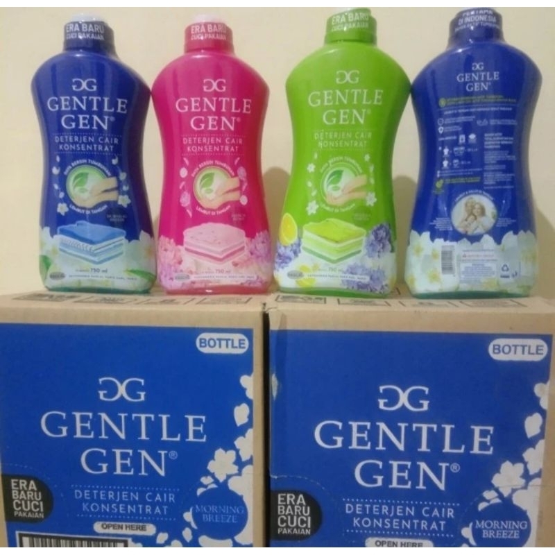 gentle gen deterjen cair pencuci baju