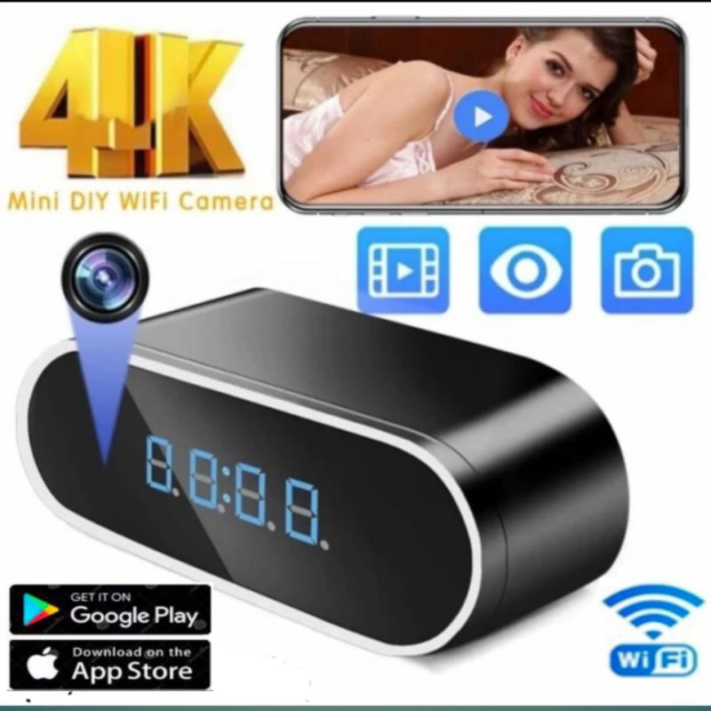 CCTV JAM MEJA WIFI KAMERA PENGINTAI