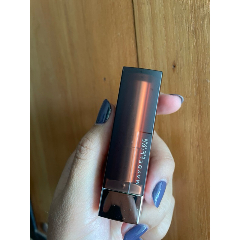 Maybelline the Creamy Mattes Lipstick by Colorsensational Lipstik no 660 Touch of Spice (PRELOVED)