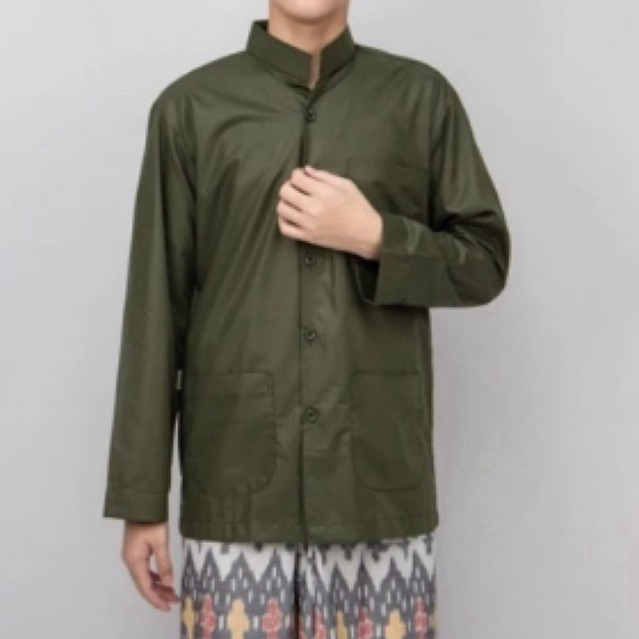 Koko Haibah Panjang Dobby Pendek Santri Anak Pondok Dalwa Allebas