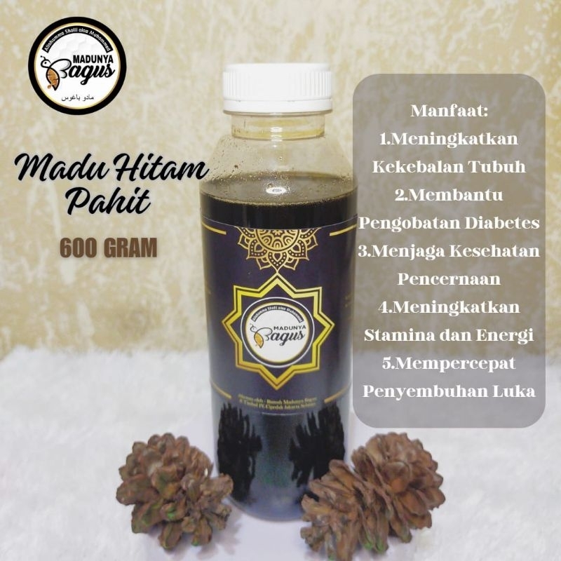 

MADU HITAM PAHIT / OBAT KUAT / MADU OBAT / MADU SEHAT / MADUNYA BAGUS 600 Gr