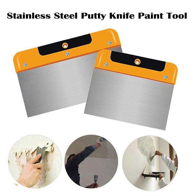 Heaventee.Id Kape Gypsum Stainless Scraper Dempul Kape Dempul Stainless Scraper Stainless Untuk