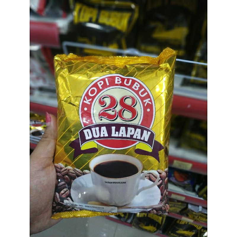 

Kopi Bubuk 28 DUA DELAPAN 150gr