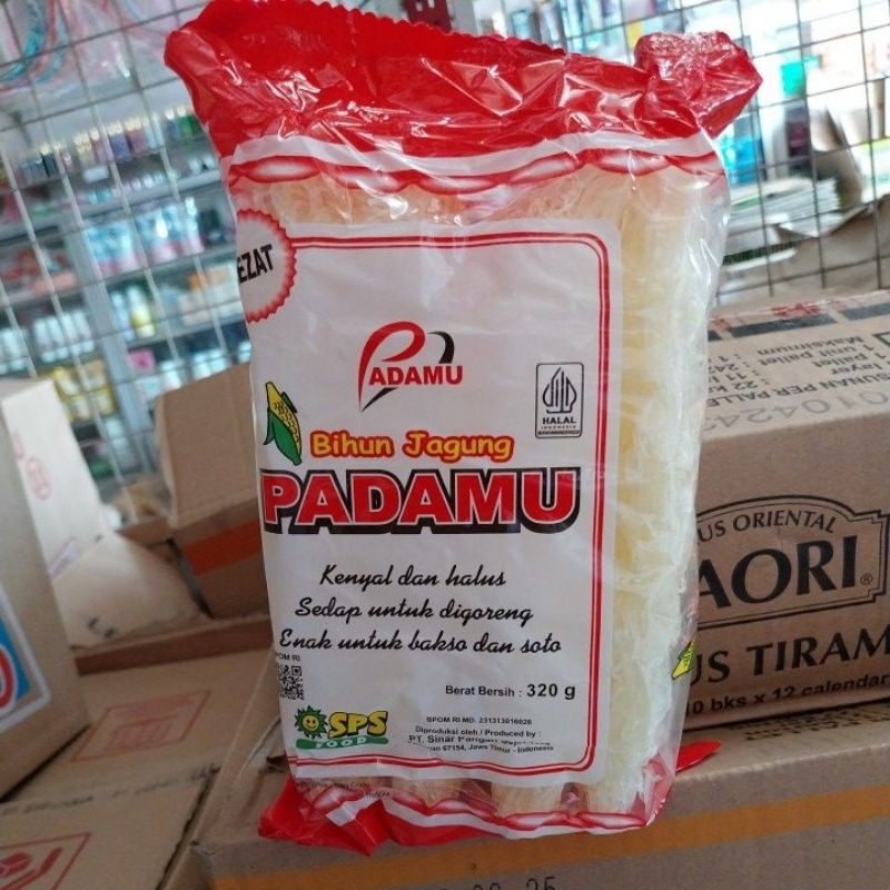 

Bihun jagung Padamu kenyal dan halus 320g